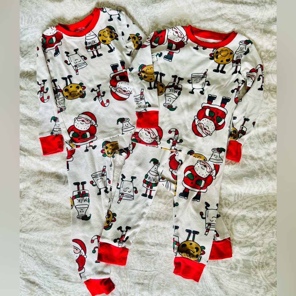 Bundle of 3T & 4T Christmas pajamas